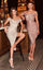 LaDivine CH190 Sexy Sparkling Fully Sequins Cocktail Dress
