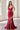 Prom Dresses Long Formal Fitted Sequin Prom Dress Red