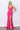 Prom Dresses Fitted Long High Slit Prom Dress Fuchsia