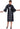 Cocktail Dresses Quarte sleeve Short Cocktail Dress Black