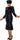 Cocktail Dresses Sequin Long Sleeve Midi Dress Black