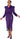 Plus Size Dresses Plus Size Midi Long Sleeve Dress Purple