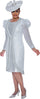 Plus Size Dresses Plus Size Mother of the Bride Beaded Midi Dress White