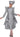 Mother of the Bride Dresses Mother of the Bride Overskirt Midi Dress Silver