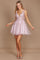 Short Formal Graduation Prom Dress – Navy