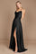 Formal Cowl Neck Spaghetti Strap Party Dress – Smoke Blue