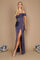 Formal Dresses Corset Satin Formal Evening Dress Charcoal