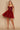 Homecoming Dresses Short Sparkle Off Shoulder Prom Dress Burgundy
