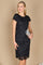 Short Lace Formal Evening Cocktail Dress – Black