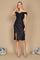 Short Formal Sequin Cocktail Dress – Black