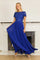 Chiffon Short Sleeve Mother Of The Bride Evening Dress – Charcoal
