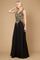 Long Formal Party Dress Plus Size Black Tie – Black/Charcoal