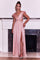 Long Prom Dress Cut Out Low Back – Royal Blue