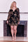 Cocktail Dresses Short Cocktail Long Sleeve Formal Dress Black
