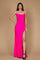 Long Formal Low Back Spaghetti Straps Prom Dress – Purple