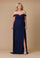 Off-the-Shoulder Long Formal Evening Dress – Emerald