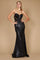 Long Corset Mermaid Formal Prom Dress – Gold