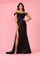Long Corset Mermaid Prom Formal Dress – Black