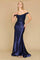 Long Corset Mermaid Prom Formal Dress – Black