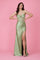 Sweetheart Satin Long Beaded Formal Corset Prom Dress – Royal