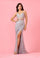 Fully Sequined Corset Mermaid Prom Dress – Silver