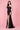 Prom Dresses Long Strapless Corset Fitted Gown with Keyhole Dress Black