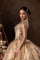 Cap Sleeve Gold Accent Long Quinceanera Dress Ball Gown – Gold