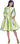 Cocktail Dresses Long Sleeve Formal Short Cocktail Dress Pink/Lime