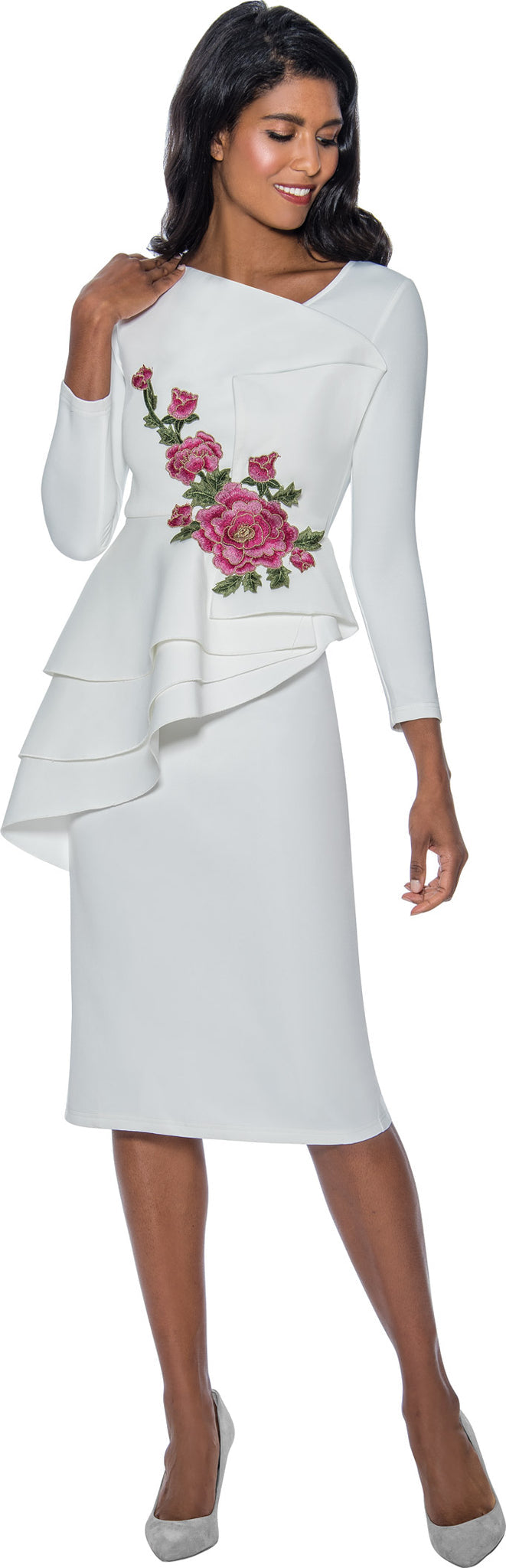 Cocktail Dresses Long Sleeve Short Cocktail Dress White