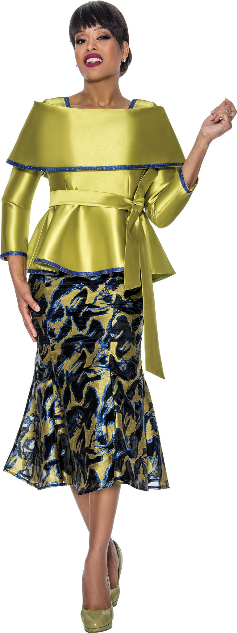 Cocktail Dresses Skirt Set Formal Cocktail Dress Green