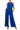 Jumpsuit Long Formal Keyhole Pocket Jumpsuit Cobalt