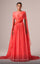 Formal Dresses A Line Long Formal Evening Dress Coral