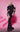 Formal Dresses Long Sleeve Formal Metallic Evening Dress Fuchsia