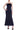 Formal Dresses Long Formal Lace Velvet Tea Length Dress Navy