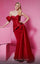 Formal Dresses F02810 Beaded Peplum Long Formal Pleated Dress Black