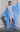 Formal Dresses Long Beaded Sequin Detachable Cape Sleeve Formal Dress Blue