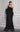 Formal Dresses Formal Long Mermaid Oversized Rosette Evening Dress Black