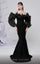 Formal Dresses Long Ruffle Mermaid Evening Formal Dress Black