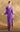 Formal Dresses Long Puff Sleeve Formal Applique Evening Dress Lilac