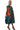 Formal Dresses Printed 3/4 Sleeve Midi Dress Multi