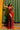 Prom Dresses Long Fitted Drape Detail Prom Dress Burnt Orange