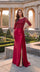 Long Sleeve Mother of the Bride Dress with Bateau Neck