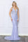 Prom Dresses Formal Prom Long Mermaid Detachable Train Dress Periwinkle