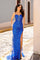 Prom Dresses Formal Sequin Prom Long Dress Royal Blue