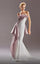 Formal Dresses Fitted Ruffle Long Mermaid Formal Evening Dress White Purple