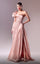 Formal Dresses Long A Line Beaded Lace Formal Prom Dress Pink