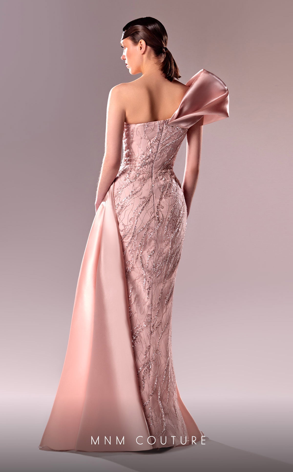 Formal Dresses Long A Line Beaded Lace Formal Prom Dress Pink