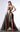 Prom Dresses A Line Long Formal Metallic Evening Prom Dress Metallic Silver
