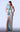Formal Dresses Fitted Long Formal 3D Flower Evening Prom Dress Blue