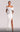 Formal Dresses Long Mermaid Fitted Formal PleatedEvening Dress Off White/Silver